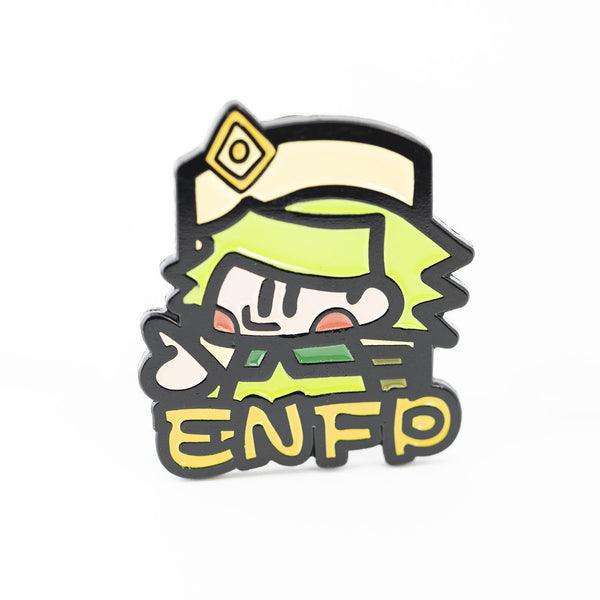 16 Personality Types - ENFP Pin & Magnetic Brooch - Company U - #tag1# - #tag2# - #tag3#