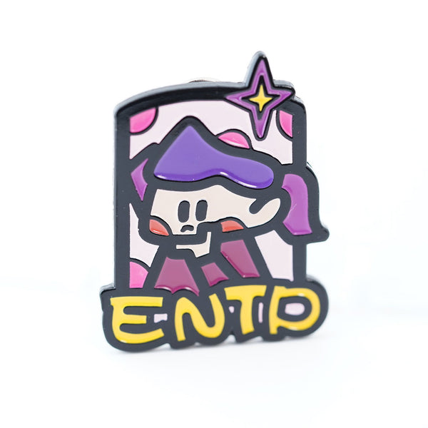 16 Personality Types - ENTP Pin & Magnetic Brooch - Company U - #tag1# - #tag2# - #tag3#