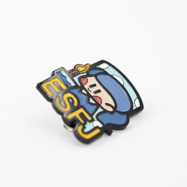 16 Personality Types - ESFJ Pin & Magnetic Brooch - Company U - #tag1# - #tag2# - #tag3#