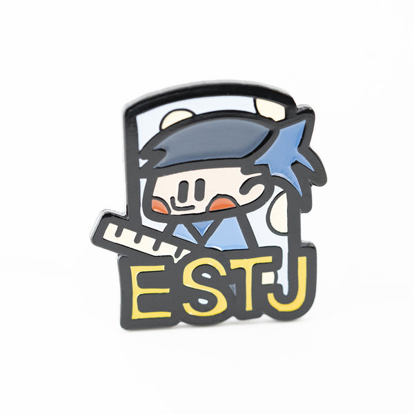16 Personality Types - ESTJ Pin & Magnetic Brooch - Company U - #tag1# - #tag2# - #tag3#