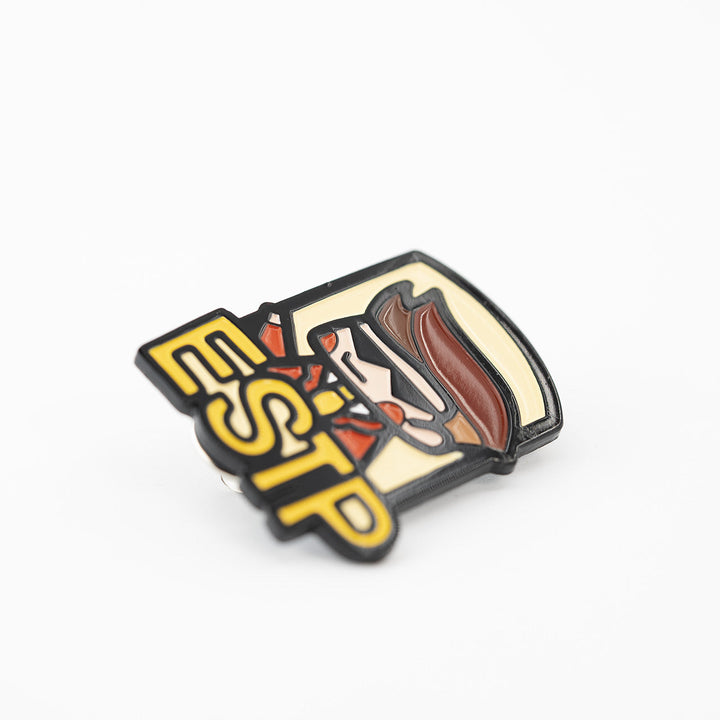 16 Personality Types - ESTP Pin & Magnetic Brooch - Company U - #tag1# - #tag2# - #tag3#