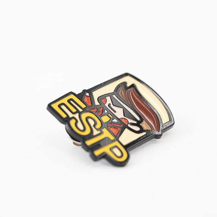 16 Personality Types - ESTP Pin & Magnetic Brooch - Company U - #tag1# - #tag2# - #tag3#