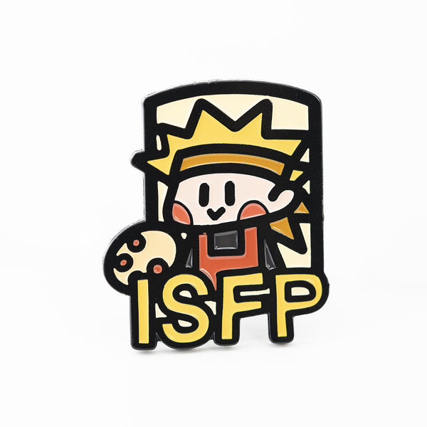 16 Personality Types - ISFP Pin & Magnetic Brooch - Company U - #tag1# - #tag2# - #tag3#