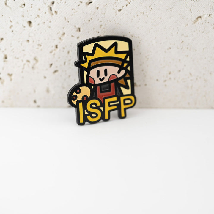 16 Personality Types - ISFP Pin & Magnetic Brooch - Company U - #tag1# - #tag2# - #tag3#
