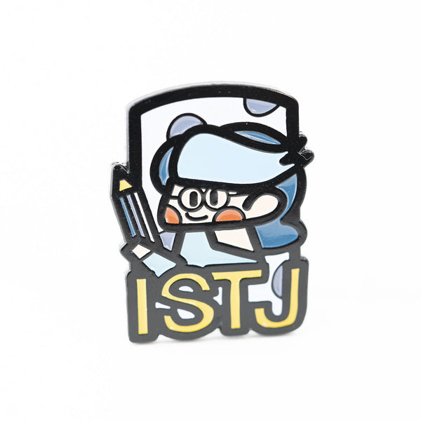 16 Personality Types - ISTJ Pin & Magnetic Brooch - Company U - #tag1# - #tag2# - #tag3#