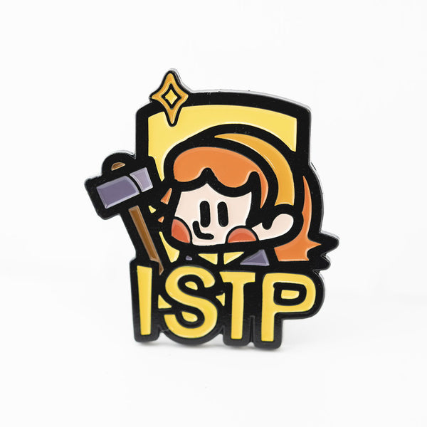 16 Personality Types - ISTP Pin & Magnetic Brooch - Company U - #tag1# - #tag2# - #tag3#