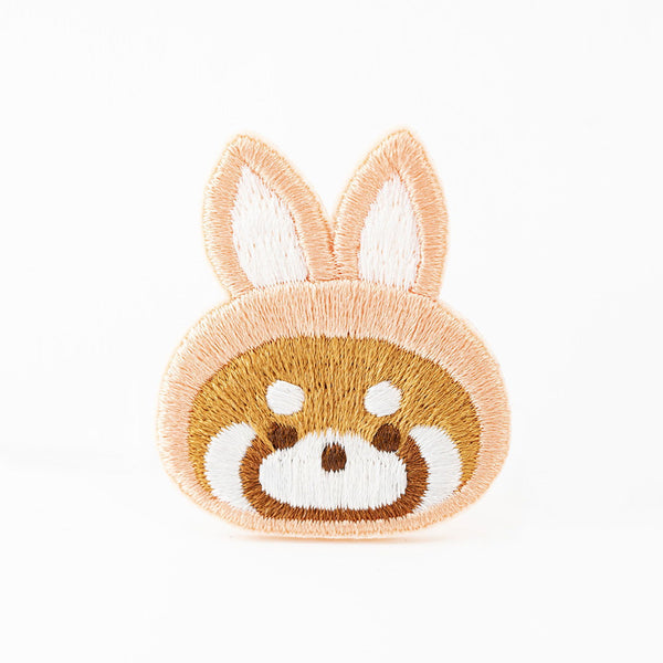 Ailurus Fulgens - Embroidered Brooch - Pretend Rabbit - Company U - #tag1# - #tag2# - #tag3#