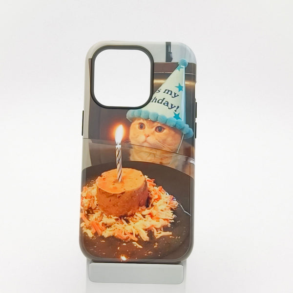 Birthday Celebration Kitty Film Phone Case for iPhone - Company U - #tag1# - #tag2# - #tag3#