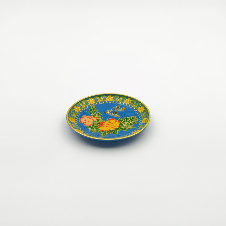 Cloisonné Enamel Chinese Tea Coasters - Company U - #tag1# - #tag2# - #tag3#