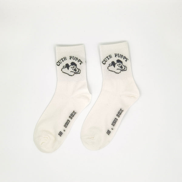 Doggie Dash Socks - Cotton Socks - Company U - #tag1# - #tag2# - #tag3#
