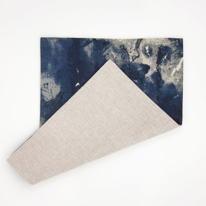 Elegant Oriental Aesthetic: Chinese Ink Splash Tea Mat - Company U - #tag1# - #tag2# - #tag3#