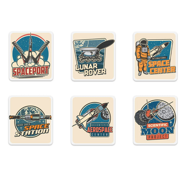 It's Stickers！- 80's Style Astronaut - Company U - #tag1# - #tag2# - #tag3#