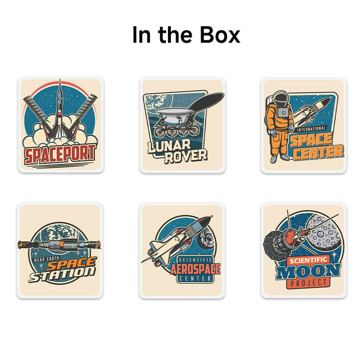 It's Stickers！- 80's Style Astronaut - Company U - #tag1# - #tag2# - #tag3#