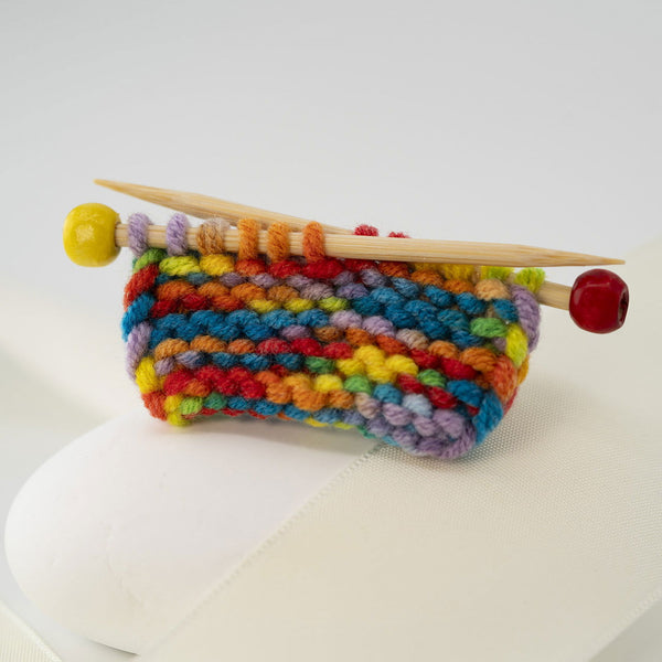 Knit Cashmere Brooch - INTP Accessories - Company U - #tag1# - #tag2# - #tag3#
