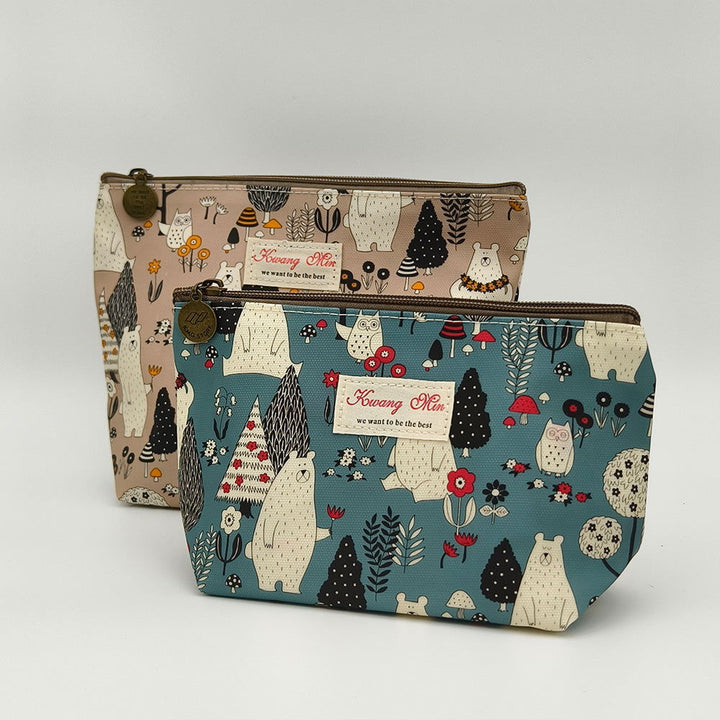 Korean-style Cartoon Polar Bear Cosmetic Bag - Company U - #tag1# - #tag2# - #tag3#
