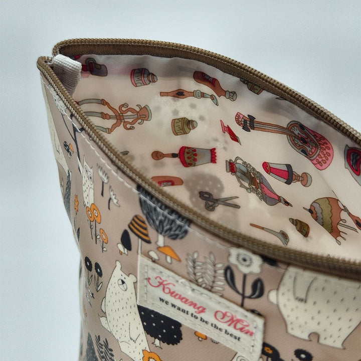 Korean-style Cartoon Polar Bear Cosmetic Bag - Company U - #tag1# - #tag2# - #tag3#
