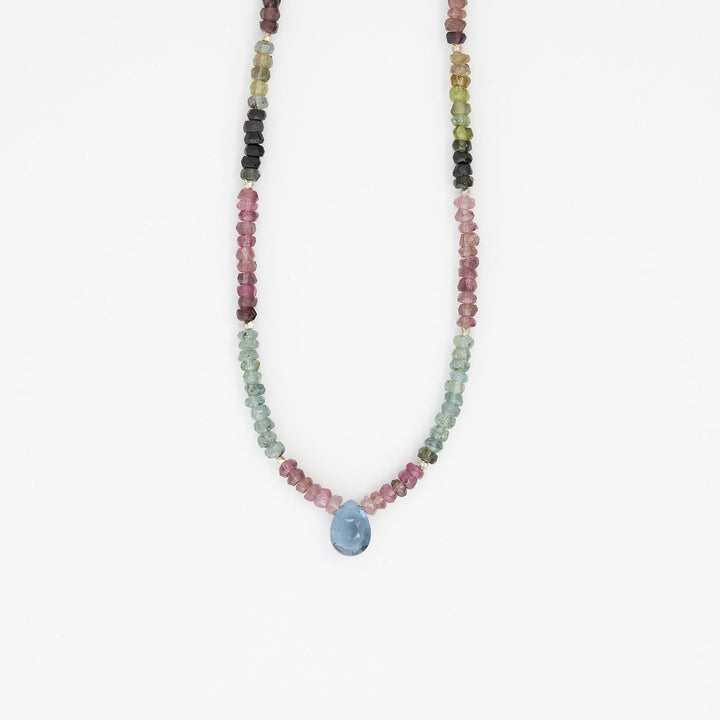 Lucky Necklace - Rainbow Dewdrop - Company U - #tag1# - #tag2# - #tag3#