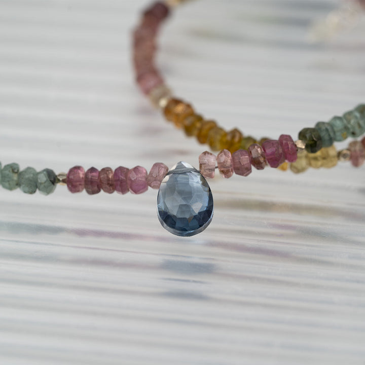 Lucky Necklace - Rainbow Dewdrop - Company U - #tag1# - #tag2# - #tag3#