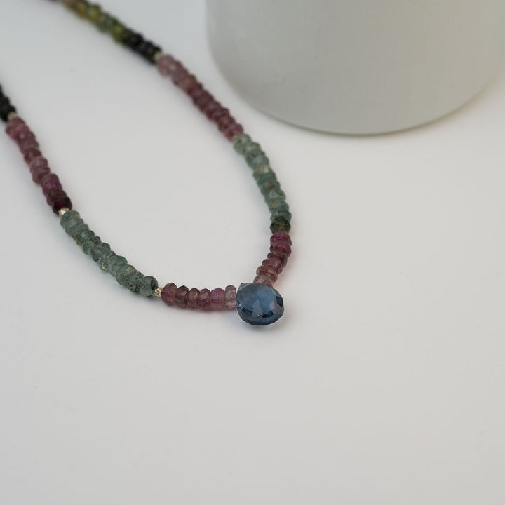 Lucky Necklace - Rainbow Dewdrop - Company U - #tag1# - #tag2# - #tag3#