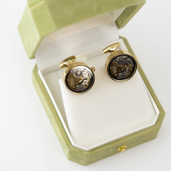 Moment - Golden Cufflink - Company U - #tag1# - #tag2# - #tag3#