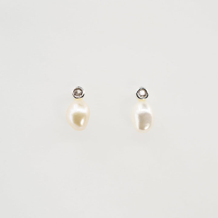 Natural Pearls Earring - Company U - #tag1# - #tag2# - #tag3#