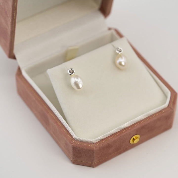 Natural Pearls Earring - Company U - #tag1# - #tag2# - #tag3#
