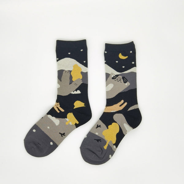 Outdoor Camping Puppy Socks - Made With Cotton For Softness And Comfort - Company U - #tag1# - #tag2# - #tag3#