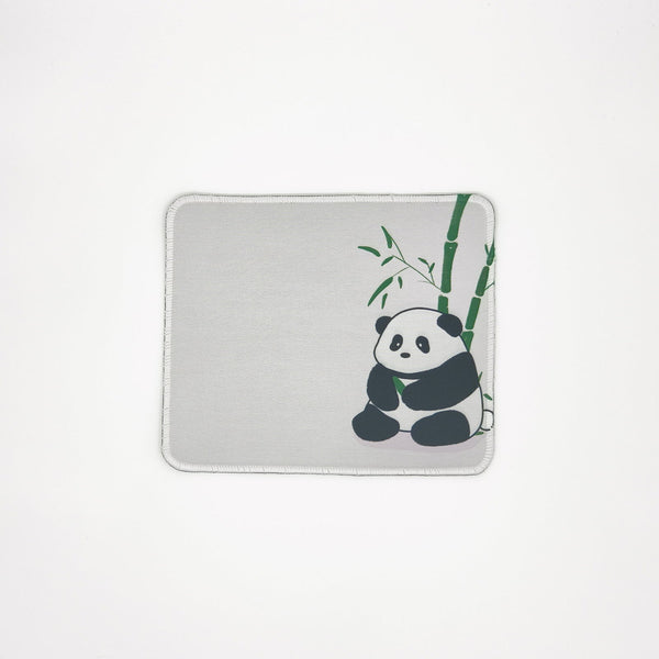 Panda Eating Bamboo Mouse Pad - Company U - #tag1# - #tag2# - #tag3#