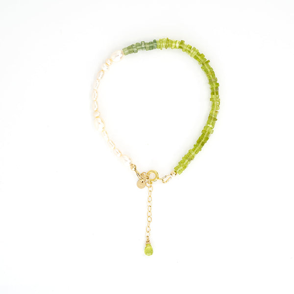 Peridot Bracelets - The Green Sun - Birth Stones - Company U - #tag1# - #tag2# - #tag3#