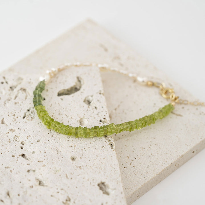 Peridot Bracelets - The Green Sun - Birth Stones - Company U - #tag1# - #tag2# - #tag3#