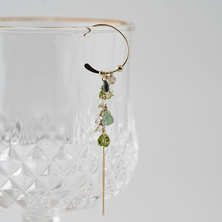 Peridot Earrings - The Green Sun - Birth Stones - Company U - #tag1# - #tag2# - #tag3#