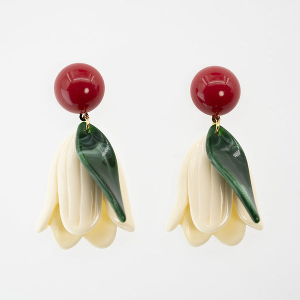 Trendy Earrings - Tulip Bud Earring - Company U - #tag1# - #tag2# - #tag3#