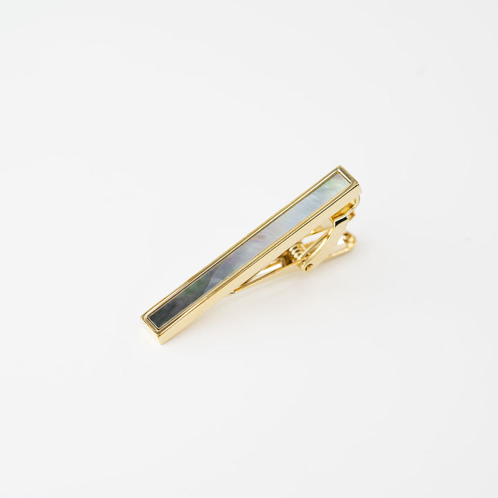 Ultramarine Tie Clip - Mother of Pearl & Gild - Company U - #tag1# - #tag2# - #tag3#