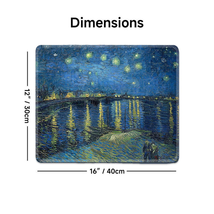 Vincent van Gogh Series Mouse Pad - Company U - #tag1# - #tag2# - #tag3#