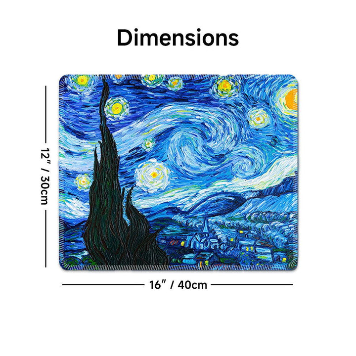 Vincent van Gogh Series Mouse Pad - Company U - #tag1# - #tag2# - #tag3#