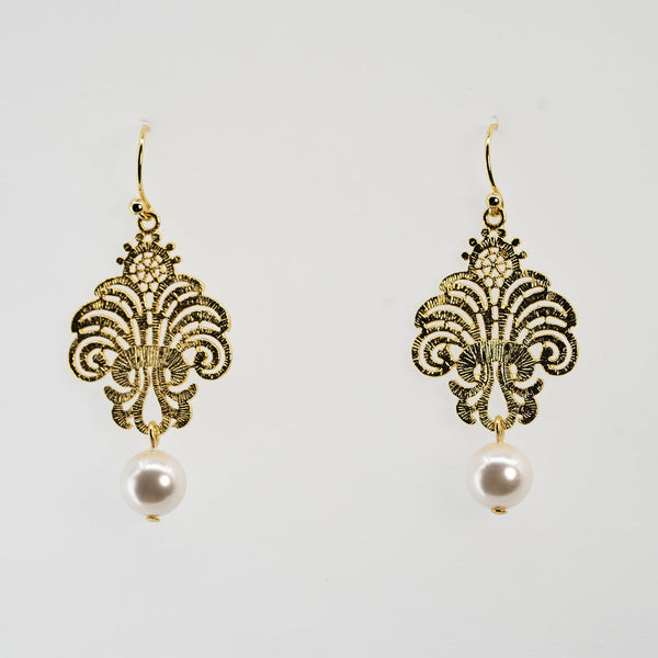 Vintage Earring - Gild Braoque - Company U - #tag1# - #tag2# - #tag3#
