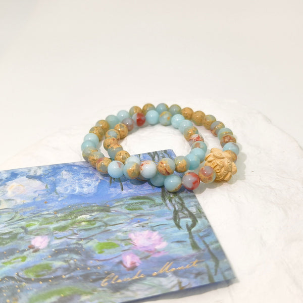 Water Lily Stone Bracelet - Company U - #tag1# - #tag2# - #tag3#