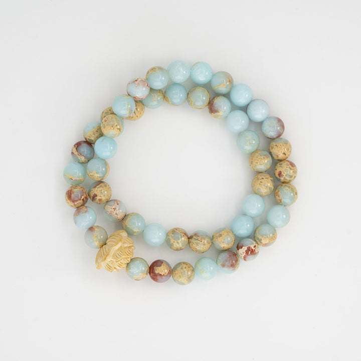 Water Lily Stone Bracelet - Company U - #tag1# - #tag2# - #tag3#