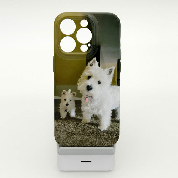 White West Highland Terrier Cute Puppy Film Phone Case for iPhone - Company U - #tag1# - #tag2# - #tag3#